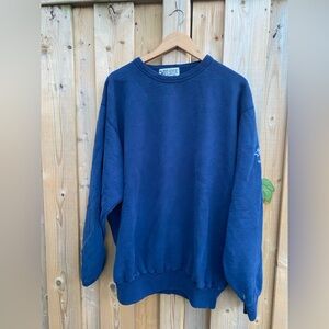 Vintage Windriver Men's Blue Sweater size large/xl